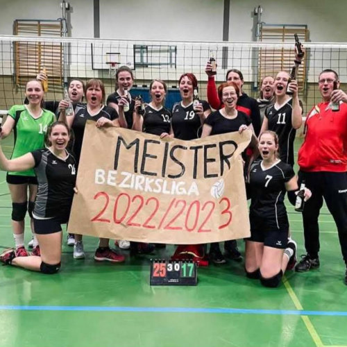 1. Damen sind Bezirksmeister 2022/2023
